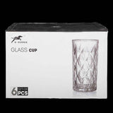 Glass Set 6 Pcs, Home & Lifestyle, Glassware & Drinkware, Chase Value, Chase Value