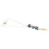 Women's Beads Long Mala - Navy Blue, Women, Chains & Lockets, Chase Value, Chase Value