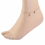 Women's Anklet - Golden, Women, Foot Jewellery, Chase Value, Chase Value