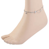 Women's Anklet - Silver, Women, Foot Jewellery, Chase Value, Chase Value