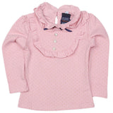 Girls Full Sleeves T Shirt - Peach, Kids, Girls T-Shirts, Chase Value, Chase Value