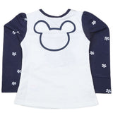 Girls Full Sleeves T Shirt 2 Pcs - Navy Blue, Kids, Girls T-Shirts, Chase Value, Chase Value