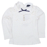 Girls Full Sleeves T Shirt - White, Kids, Girls T-Shirts, Chase Value, Chase Value