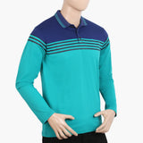 Men's Full Sleeves T-Shirt - Green, Men's T-Shirts & Polos, Chase Value, Chase Value