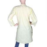 Women's Embroidered Kurti - Yellow, Women's Fashion, Chase Value, Chase Value