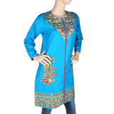 Women's Embroidered Kurti - Blue, Women's Fashion, Chase Value, Chase Value