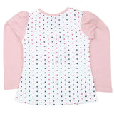 Girls Full Sleeves T Shirt 2 Pcs - Peach, Kids, Girls T-Shirts, Chase Value, Chase Value
