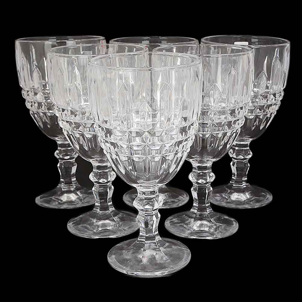 Glass 6 Pcs, Home & Lifestyle, Glassware & Drinkware, Chase Value, Chase Value