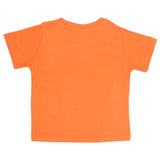 Boys Half Sleeves Printed T-Shirt - Orange, Kids, Boys T-Shirts, Chase Value, Chase Value