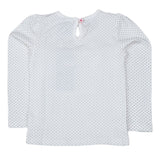 Girls Full Sleeves T Shirt - White, Kids, Girls T-Shirts, Chase Value, Chase Value