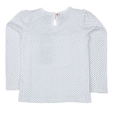 Girls Full Sleeves T Shirt - White, Kids, Girls T-Shirts, Chase Value, Chase Value