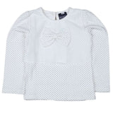 Girls Full Sleeves T Shirt - White, Kids, Girls T-Shirts, Chase Value, Chase Value