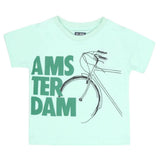 Boys Half Sleeves Printed T-Shirt - Light Green, Kids, Boys T-Shirts, Chase Value, Chase Value