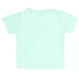 Boys Half Sleeves Printed T-Shirt - Light Green, Kids, Boys T-Shirts, Chase Value, Chase Value