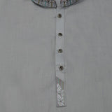 Boys Embroidered Shalwar Suit - Light Grey, Boys Shalwar Kameez, Chase Value, Chase Value