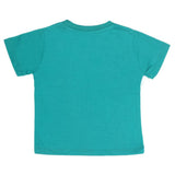 Boys Half Sleeves Printed T-Shirt - Dark Green, Kids, Boys T-Shirts, Chase Value, Chase Value