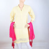 Women's Jacquard Paranda Dupatta - Pink, Women, Dupatta, Chase Value, Chase Value