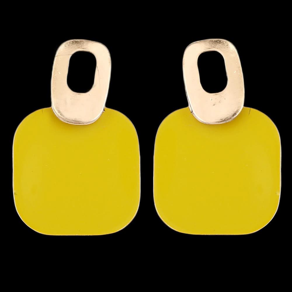 Women's Ear Tops - Olive Green, Women, Earrings & Tops, Chase Value, Chase Value