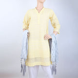 Women's Jacquard Paranda Dupatta - Light Grey, Women, Dupatta, Chase Value, Chase Value