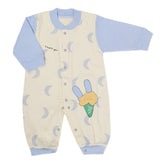 Newborn Boys Full Sleeves Romper - Light Purple, Kids, New Born Boys Rompers, Chase Value, Chase Value