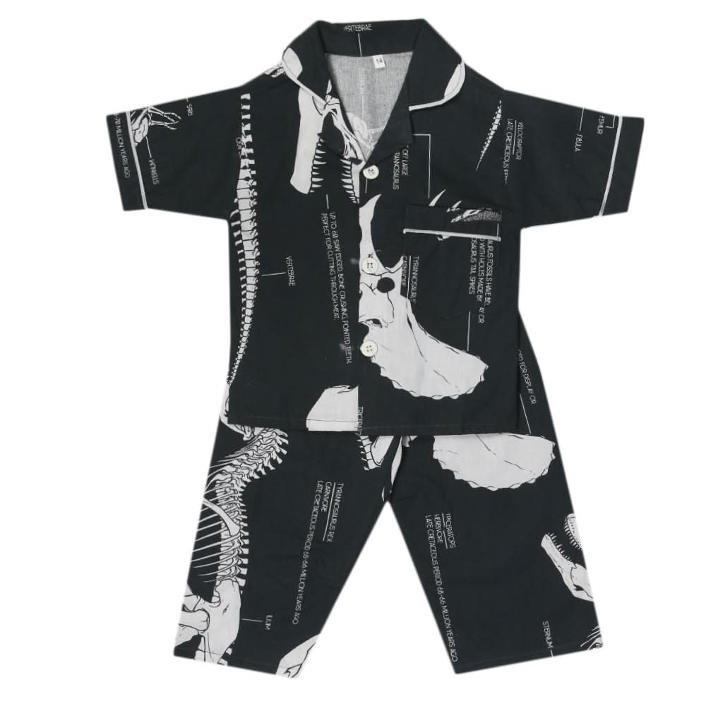 Boys Night Suit - Black, Boys Sets & Suits, Chase Value, Chase Value