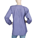 Women's Full Sleeves Western Top - Blue, Women, T-Shirts And Tops, Chase Value, Chase Value