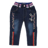 Girls Denim Pants - Blue, Kids, Pants And Capri, Chase Value, Chase Value