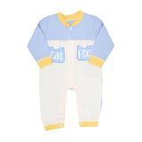 Newborn Boys Full Sleeves Romper - Blue, Kids, New Born Boys Rompers, Chase Value, Chase Value