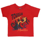 Boys Half Sleeves Printed T-Shirt - Red, Kids, Boys T-Shirts, Chase Value, Chase Value