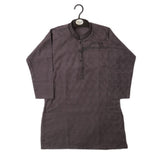 Boys Fancy Shalwar Suit - Dark Grey, Kids, Boys Shalwar Kameez, Chase Value, Chase Value