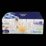 Glass Mugs 6 Pcs Set, Home & Lifestyle, Glassware & Drinkware, Chase Value, Chase Value