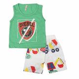 Boys Sando Suit - Green, Kids, Boys Sando, Chase Value, Chase Value