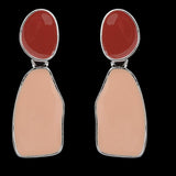 Women's Ear Tops - Peach, Women, Earrings & Tops, Chase Value, Chase Value