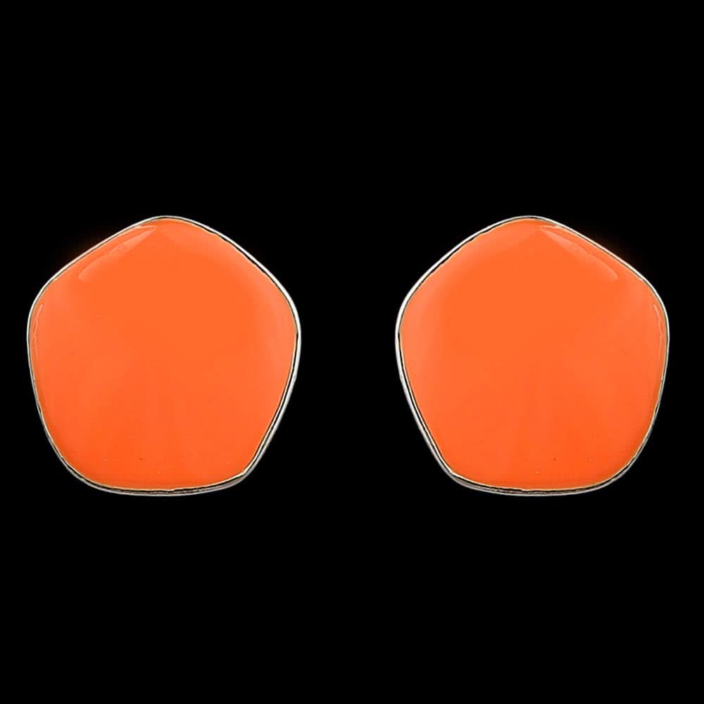 Women's Ear Tops - Orange, Women, Earrings & Tops, Chase Value, Chase Value