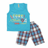 Boys Sando Suit - Blue, Kids, Boys Sets And Suits, Chase Value, Chase Value