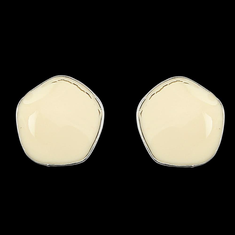Women's Ear Tops - Off White, Women, Earrings & Tops, Chase Value, Chase Value