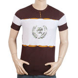 Men's Half Sleeves Round Neck T-Shirt - Light Purple, Men, T-Shirts And Polos, Chase Value, Chase Value