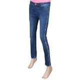 Women's Denim Pant - Blue, Women, Pants & Tights, Chase Value, Chase Value