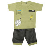 Boys Half Sleeves Suit 1305 - Green, Kids, Boys Sets And Suits, Chase Value, Chase Value