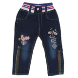 Girls Denim Pants - Blue, Kids, Pants And Capri, Chase Value, Chase Value