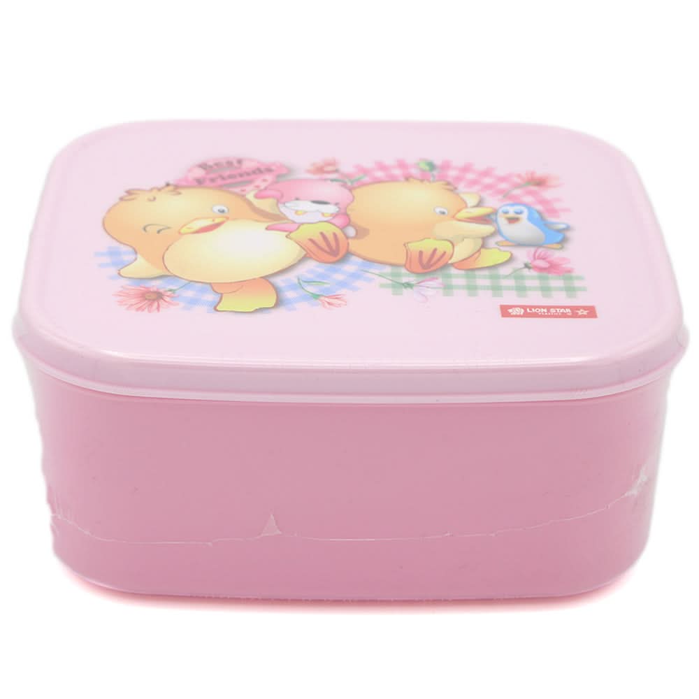 Listy Box (L) MC-33 - Pink, Kids, Tiffin Boxes And Bottles, Chase Value, Chase Value