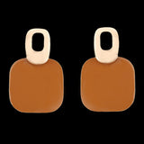 Women's Ear Tops - Brown, Women, Earrings & Tops, Chase Value, Chase Value
