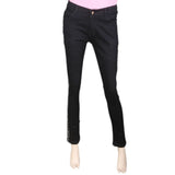 Women's Denim Pant - Black, Women, Pants & Tights, Chase Value, Chase Value