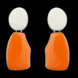 Women's Ear Tops - Orange, Women, Earrings & Tops, Chase Value, Chase Value