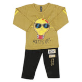 Boys Full Sleeves Suit - Mustard, Kids, Boys Sets And Suits, Chase Value, Chase Value