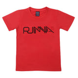 Boys Half Sleeves T-Shirt - Red, Kids, Boys T-Shirts, Chase Value, Chase Value