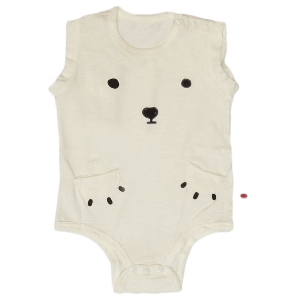 Newborn Unisex Romper - Off White, Kids, NB Girls Rompers, Chase Value, Chase Value