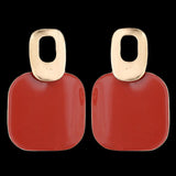 Women's Ear Tops - Rust, Women, Earrings & Tops, Chase Value, Chase Value
