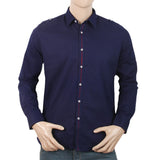 Men's Full Sleeves Casual Shirt - Blue, Men, Shirts, Chase Value, Chase Value