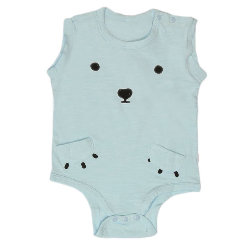 Newborn Unisex Romper - Light Blue, Kids, NB Girls Rompers, Chase Value, Chase Value